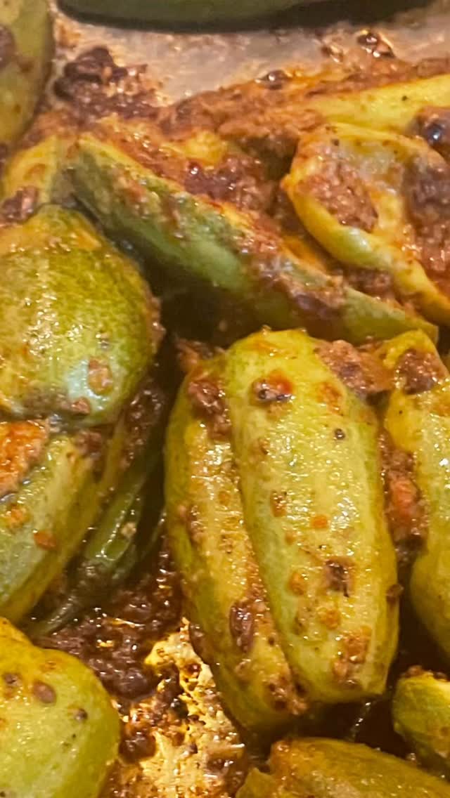 #parwal sabji#indianfood #drysabjirecipe #easy #Try the delectable and spicy taste of stuffed parwals, a traditional Indian dish where parwals are stuffed with aromatic spices and cooked. Perfectly paired with roti, paratha, or pooris, stuffed parwals are a delightful addition to any meal. 

Parwal, also known as patol, parval or pointed gourd is widely cultivated in Eastern and Northern India. It is a nutritional vegetable, tasty and very simple to make. Stuffed parwals recipe is similar to the way we make other stuffed vegetables (bitter gourd, eggplant etc.). Recipe on 👇🏾

Try this flavorful and nutritious recipe to savor the magic of simple, authentic Indian cooking!

Makes: 15 parwals 

Ingredient 
15 long parwals
2 tbsp ginger garlic paste (optional)
2 tsp red chilli powder
2 tsp turmeric powder
2 tsp amchoor powder
2 tbsp coriander powder
½ tsp cumin seeds (Jeera)
Salt to taste
Oil for seasoning 
2 tsp tawa fry masala (optional)

Method
Wash Parwals and scrape the peel, keep aside
Cut lengthwise half deep. 
Mix all spices (except cumin seeds) with 1 tbsp oil, and stuff into the cut parwals. Keep aside.
Add 2 tbsp oil to a frypan and put on medium heat. Wait for oil to get heated. 
Add cumin seeds and wait for cumin seeds to crackle. 
Add all parwals, add ½ cup water, mix and cover with a lid. 
Lower the heat, mix often (every two minutes) and wait until parwals are tender (about 10 to15 minutes). Keep the lid closed after mixing.
Put off the heat, and keep the lid closed for about 2 minutes or more before serving. 
Served with Roti or paratha.

Note: 
Add 2 tsp achar masala to make it spicier. 
Wait till the parwals are tender and cooked completely before serving.  Otherwise,  it does not taste good. Check frequently.
If the parwals have thick seeds,  remove seeds before stuffing the masala. 
Parwals are good to eat during travel with poori or paratha.
Store in the fridge for 2 or 3 days.
