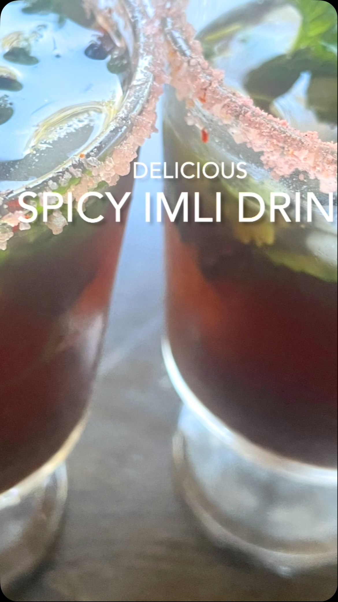 #SweetAndSpicy #IndianDrinks #IndianSharbat #SummerDrinks DesiDrinks MasalaDrink#This sweet, spicy, and tangy Imli Drink is a refreshing Indian-style drink with the perfect balance of tamarind, jaggery, roasted cumin, and spices. It tastes just like a delicious street-style Indian sharbat!
Prep time
15 minutes
Servings
2–3 glasses
Ingredients
¼ cup seedless tamarind (imli)
2½ cups water
2–3 tablespoons jaggery or sugar, to taste
½ teaspoon roasted cumin powder
½ teaspoon chaat masala
¼ teaspoon black salt
¼ teaspoon regular salt, or to taste
¼ teaspoon red chili powder, adjust to taste
½ teaspoon grated ginger or ginger juice
1 tablespoon fresh lemon juice (optional)
Fresh mint leaves
2 or 1 green chilli - cut into 2 peices(optinol) 
Ice cubes, as needed
Soda or Sparkling water 
Instructions
Soak the tamarind: Place the tamarind in 1 cup of warm water and soak for 15–20 minutes until soft.
Extract the pulp: Mash the tamarind thoroughly with your fingers or a spoon. Strain through a sieve to remove fibers and seeds.
Sweeten the drink: Add jaggery or sugar and stir until dissolved.
Add the spices: Mix in roasted cumin powder, chaat masala, black salt, regular salt, red chili powder, and ginger.
Add soda or sparkling water: Pour and add  lemon juice, if using. Mix well.
Chill and serve: Taste and adjust the sweetness, tanginess, and spice level. Serve over ice and garnish with fresh mint leaves.
Tips for the best flavor
Use jaggery for a deeper, traditional Indian flavor.
Add extra roasted cumin and a pinch of chaat masala for a street-style taste.
For more heat, add a little finely chopped green chili.
Refrigerate for 30 minutes before serving so the flavors blend together.