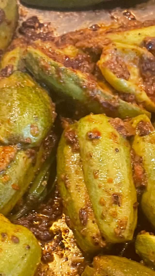 #stuff Parwal#curry#indianfoodrecipes #Try the delectable and spicy taste of stuffed parwals, a traditional Indian dish where parwals are stuffed with aromatic spices and cooked. Perfectly paired with roti, paratha, or pooris, stuffed parwals are a delightful addition to any meal. 

Parwal, also known as patol, parval or pointed gourd is widely cultivated in Eastern and Northern India. It is a nutritional vegetable, tasty and very simple to make. Stuffed parwals recipe is similar to the way we make other stuffed vegetables (bitter gourd, eggplant etc.). 

Try this flavorful and nutritious recipe to savor the magic of simple, authentic Indian cooking!

Makes: 15 parwals 

Ingredient 
15 long parwals
2 tbsp ginger garlic paste (optional)
2 tsp red chilli powder
2 tsp turmeric powder
2 tsp amchoor powder
2 tbsp coriander powder
½ tsp cumin seeds (Jeera)
Salt to taste
Oil for seasoning 
2 tsp tawa fry masala (optional)

Method
Wash Parwals and scrape the peel, keep aside
Cut lengthwise half deep. 
Mix all spices (except cumin seeds) with 1 tbsp oil, and stuff into the cut parwals. Keep aside.
Add 2 tbsp oil to a frypan and put on medium heat. Wait for oil to get heated. 
Add cumin seeds and wait for cumin seeds to crackle. 
Add all parwals, add ½ cup water, mix and cover with a lid. 
Lower the heat, mix often (every two minutes) and wait until parwals are tender (about 10 to15 minutes). Keep the lid closed after mixing.
Put off the heat, and keep the lid closed for about 2 minutes or more before serving. 
Served with Roti or paratha.

Note: 
Add 2 tsp achar masala to make it spicier. 
Wait till the parwals are tender and cooked completely before serving.  Otherwise,  it does not taste good. Check frequently.
If the parwals have thick seeds,  remove seeds before stuffing the masala. 
Parwals are good to eat during travel with poori or paratha.
Store in the fridge for 2 or 3 days.